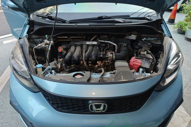 Used Honda Fit 2021 1.5L CVT Trend Edition Engine Bay