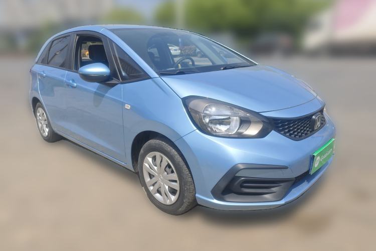 Used Honda Fit 2021 1.5L CVT Trend Edition Front Right 45 Deg