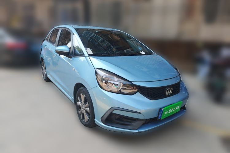 Used Honda Fit 2021 1.5L CVT Trendy Sports Edition Front Right 45 Deg