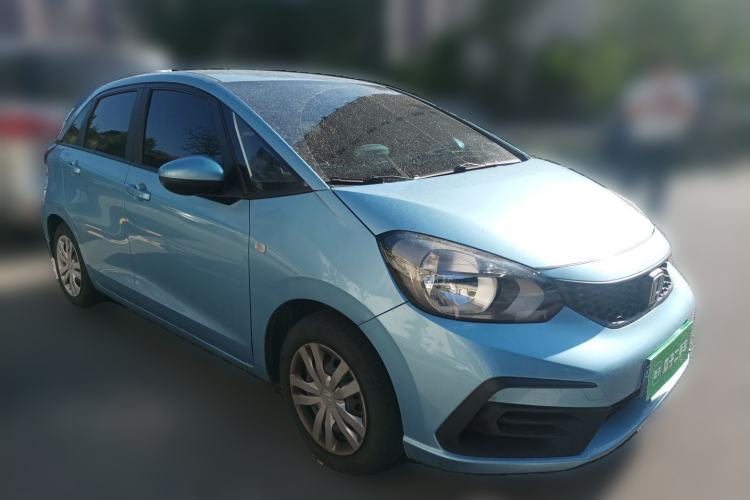 Used Honda Fit 2021 1.5L CVT Trend Edition Front Right 45 Deg