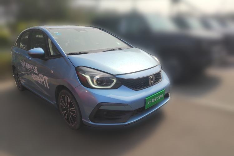 Used Honda Fit 2021 1.5L CVT Trendy Run Pro Edition Front Right 45 Deg