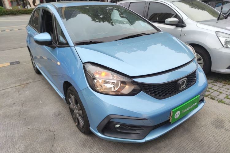 Used Honda Fit 2021 1.5L CVT Trendy Sports Edition Front Right 45 Deg