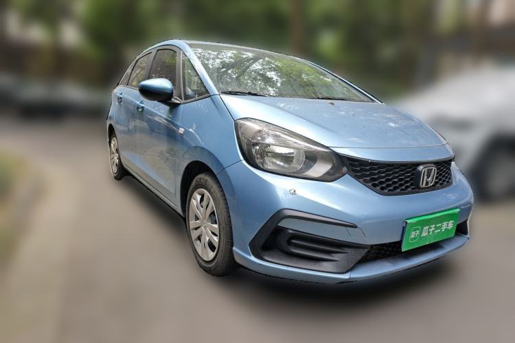 Used Honda Fit 2021 1.5L CVT Trend Edition Front Right 45 Deg