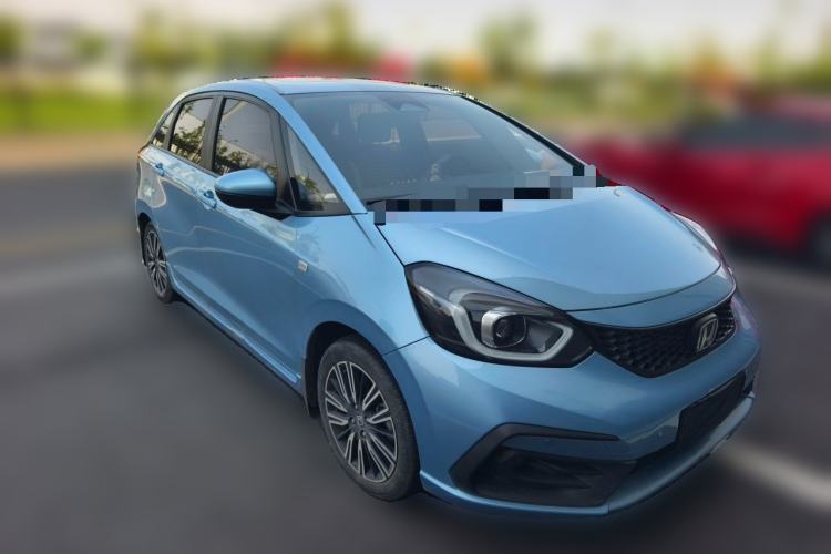 Used Honda Fit 2021 1.5L CVT Trendy Sports Edition Front Right 45 Deg