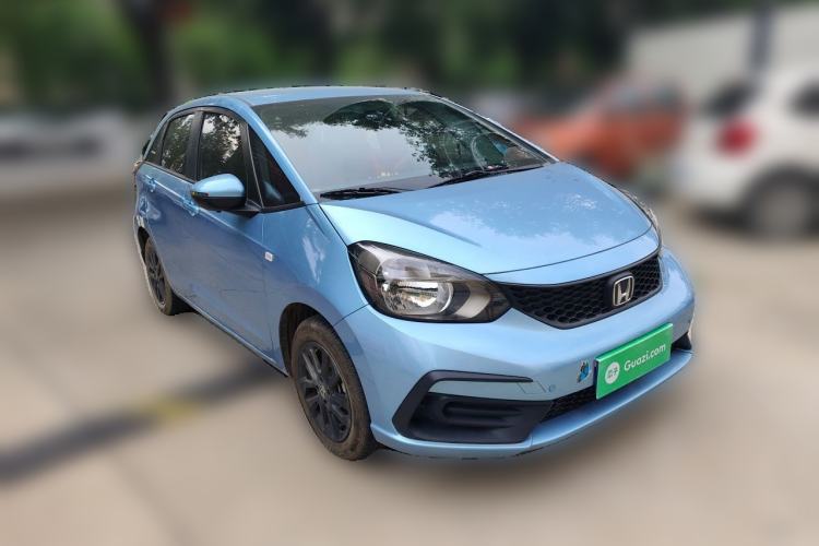 Used Honda Fit 2021 1.5L CVT Trend Edition Front Right 45 Deg
