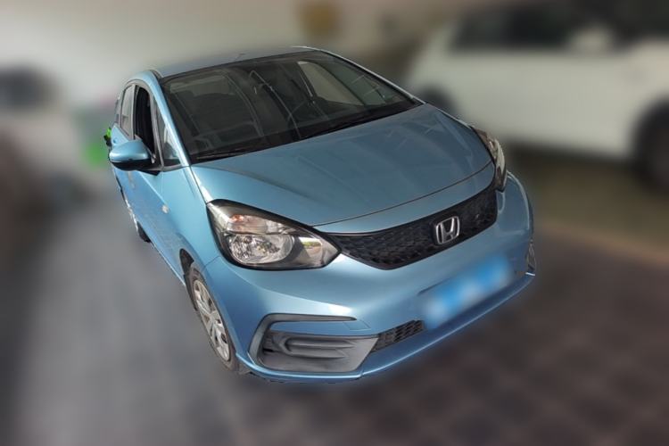 Used Honda Fit 2021 1.5L CVT Trend Edition Front Right 45 Deg