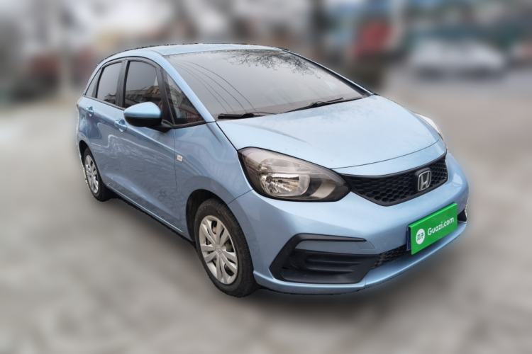 Used Honda Fit 2021 1.5L CVT Trend Edition Front Right 45 Deg