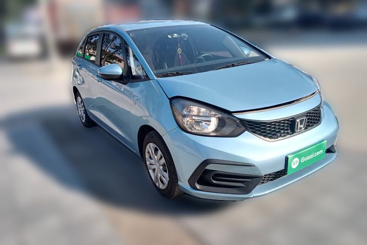 Used Honda Fit 2021 1.5L CVT Trend Edition Front Right 45 Deg