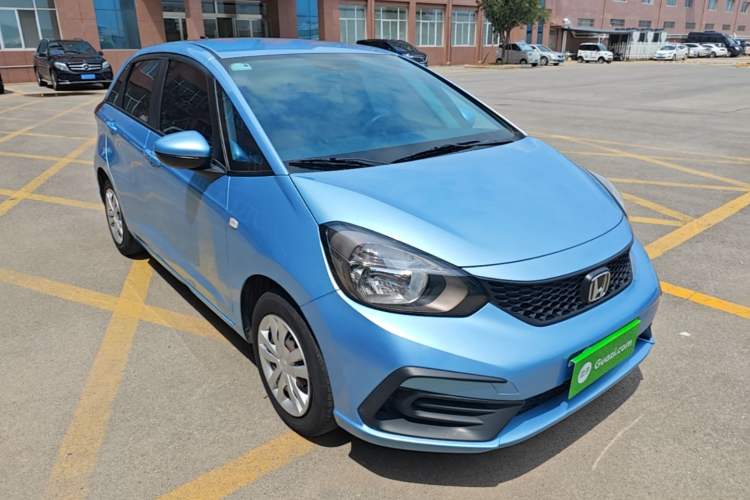 Used Honda Fit 2021 1.5L CVT Trend Edition Front Right 45 Deg
