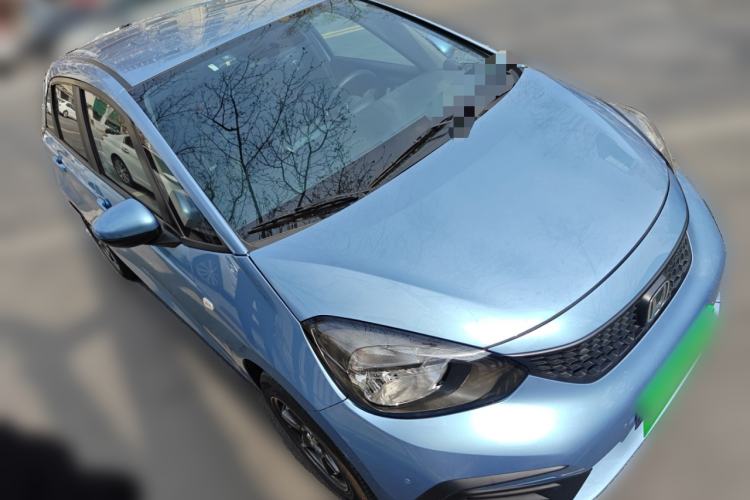 Used Honda Fit 2021 1.5L CVT Trend Edition Front Right 45 Deg