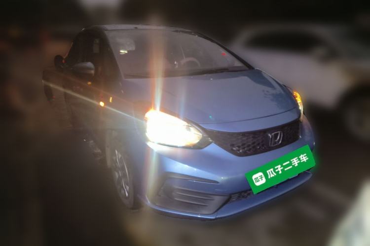 Used Honda Fit 2021 1.5L CVT Trend Edition Front Right 45 Deg