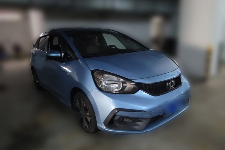 Used Honda Fit 2021 1.5L CVT Trendy Sports Edition Front Right 45 Deg