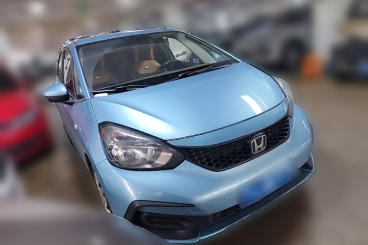 Used Honda Fit 2021 1.5L CVT Trend Edition Front Right 45 Deg