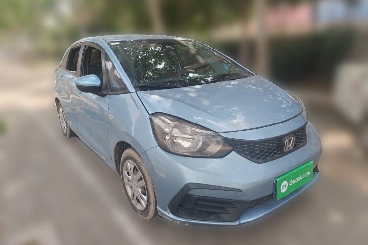 Used Honda Fit 2021 1.5L CVT Trend Edition Front Right 45 Deg