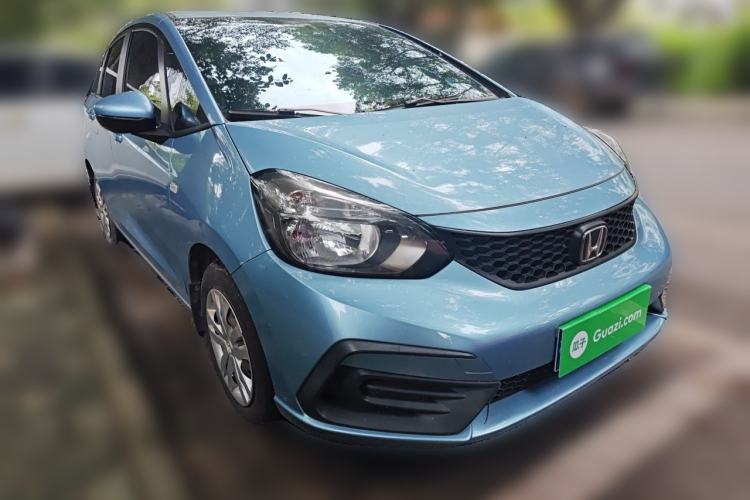 Used Honda Fit 2021 1.5L CVT Trend Edition Front Right 45 Deg
