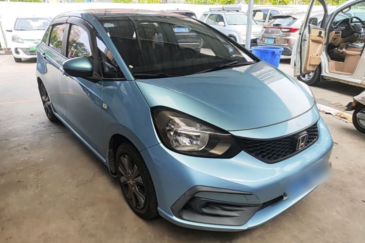 Used Honda Fit 2021 1.5L CVT Trendy Sports Edition Front Right 45 Deg