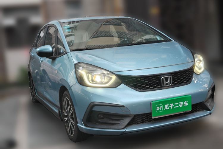 Used Honda Fit 2021 1.5L CVT Trendy Run Pro Edition Front Right 45 Deg