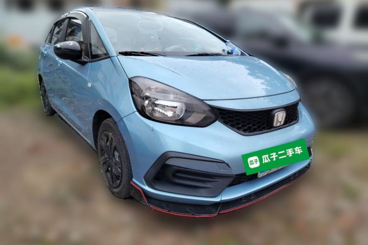 Used Honda Fit 2021 1.5L CVT Trend Edition Front Right 45 Deg