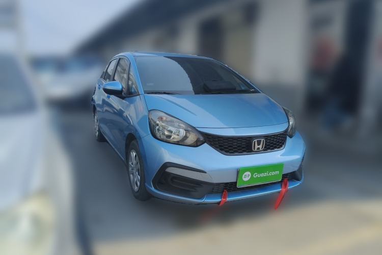 Used Honda Fit 2021 1.5L CVT Trend Edition Front Right 45 Deg