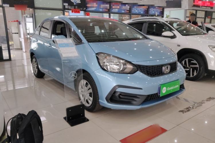 Used Honda Fit 2021 1.5L CVT Trend Edition Front Right 45 Deg