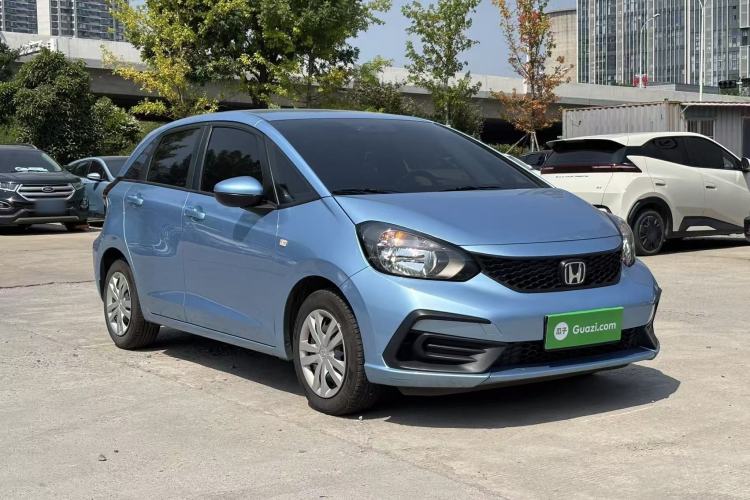 Used Honda Fit 2021 1.5L CVT Trend Edition Front Right 45 Deg