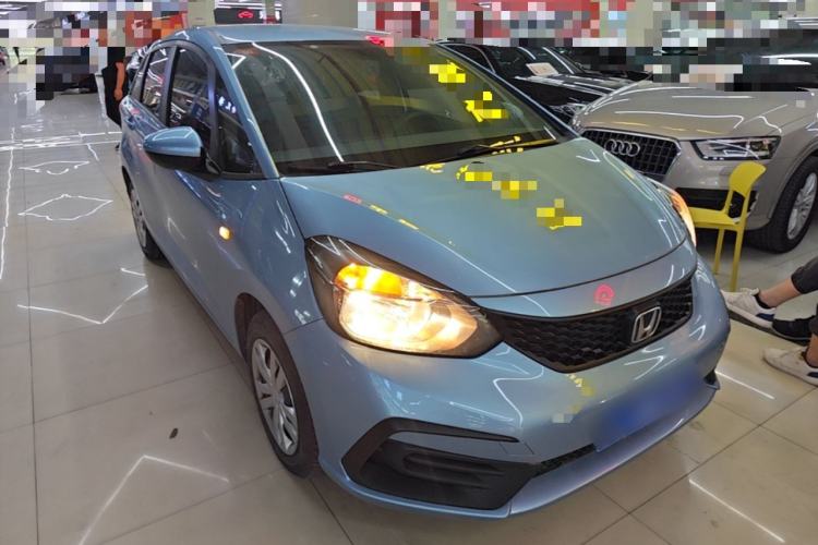Used Honda Fit 2021 1.5L CVT Trend Edition Front Right 45 Deg