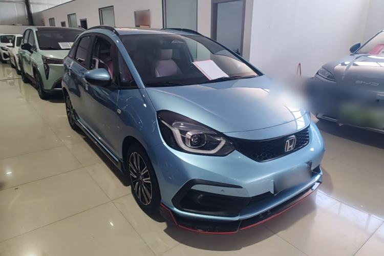 Used Honda Fit 2021 1.5L CVT Trendy Run Pro Edition Front Right 45 Deg
