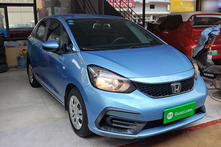 Used Honda Fit 2021 1.5L CVT Trend Edition Front Right 45 Deg