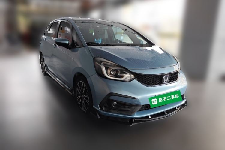 Used Honda Fit 2021 1.5L CVT Trendy Run Pro Edition Front Right 45 Deg