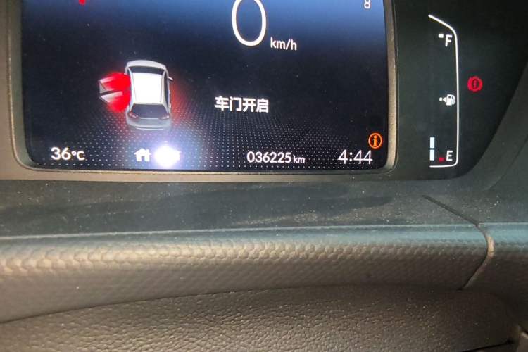 Used Honda Fit 2021 1.5L CVT Trend Edition Odometer Close Up