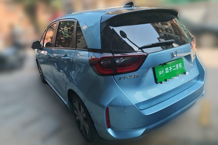 Used Honda Fit 2021 1.5L CVT Trendy Sports Edition Rear Left 45 Deg