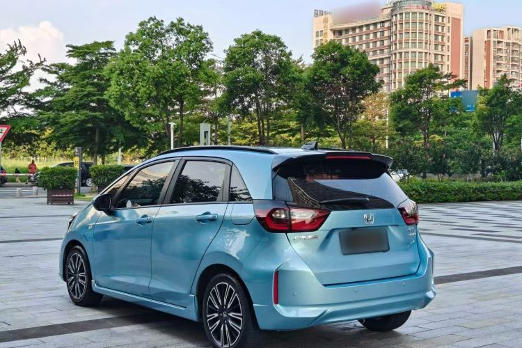 Used Honda Fit 2021 1.5L CVT Trendy Run Pro Edition Rear Left 45 Deg