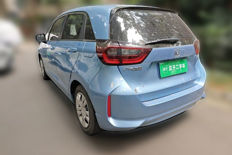 Used Honda Fit 2021 1.5L CVT Trend Edition Rear Left 45 Deg