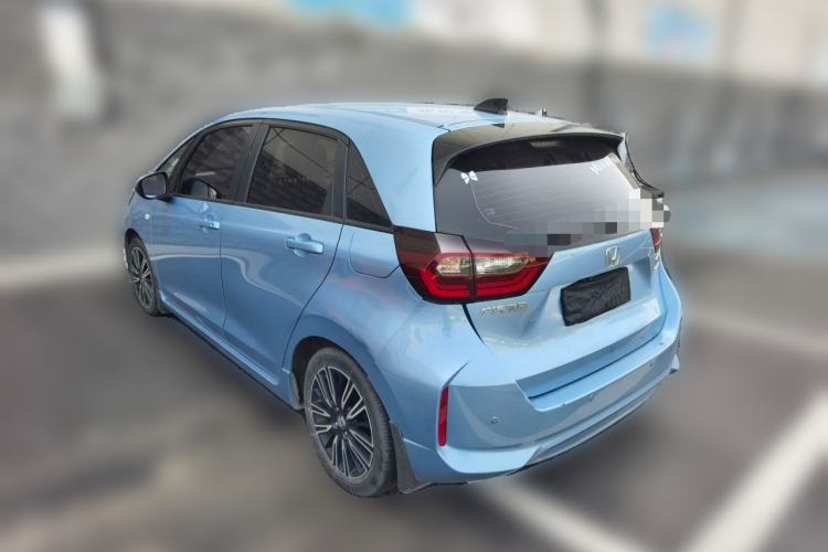 Used Honda Fit 2021 1.5L CVT Trendy Sports Edition Rear Left 45 Deg