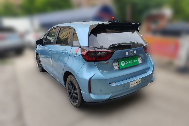 Used Honda Fit 2021 1.5L CVT Trend Edition Rear Left 45 Deg