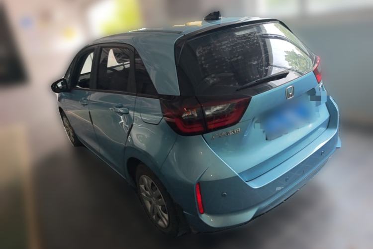Used Honda Fit 2021 1.5L CVT Trend Edition Rear Left 45 Deg