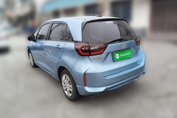 Used Honda Fit 2021 1.5L CVT Trend Edition Rear Left 45 Deg