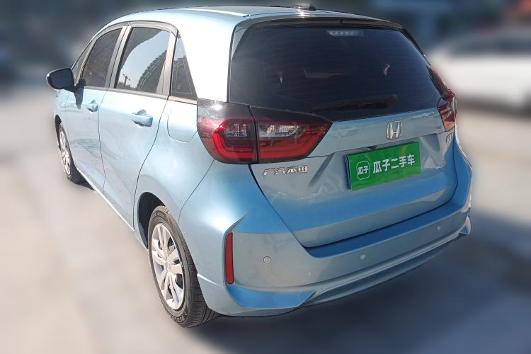 Used Honda Fit 2021 1.5L CVT Trend Edition Rear Left 45 Deg