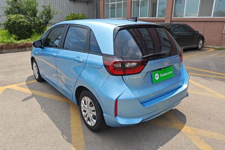 Used Honda Fit 2021 1.5L CVT Trend Edition Rear Left 45 Deg