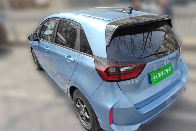 Used Honda Fit 2021 1.5L CVT Trend Edition Rear Left 45 Deg