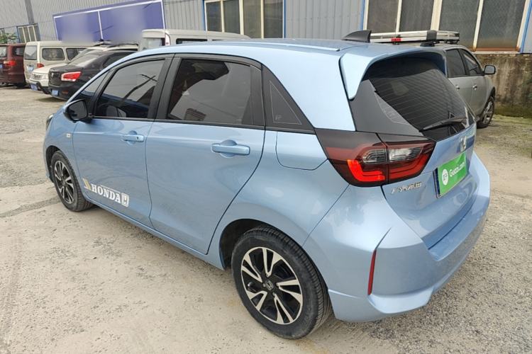 Used Honda Fit 2021 1.5L CVT Trend Edition Rear Left 45 Deg