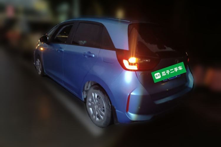 Used Honda Fit 2021 1.5L CVT Trend Edition Rear Left 45 Deg