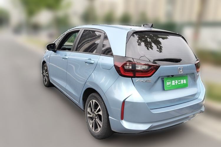 Used Honda Fit 2021 1.5L CVT Trend Edition Rear Left 45 Deg
