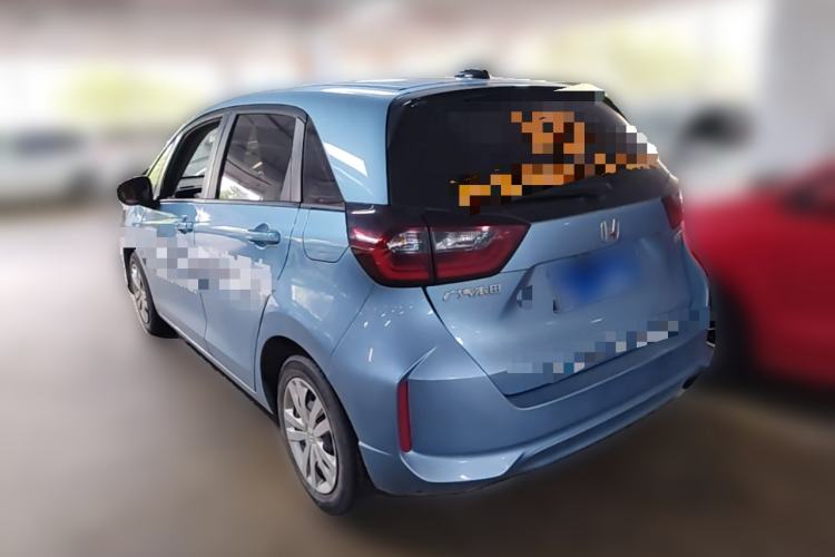 Used Honda Fit 2021 1.5L CVT Trend Edition Rear Left 45 Deg