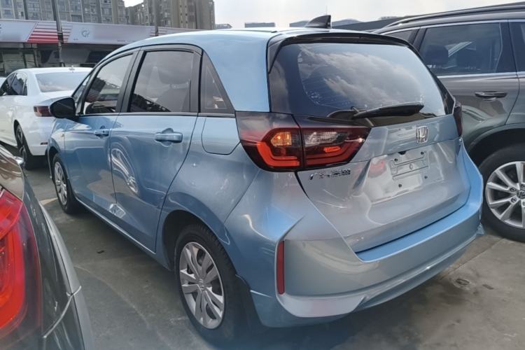 Used Honda Fit 2021 1.5L CVT Trendy Run Pro Edition Rear Left 45 Deg