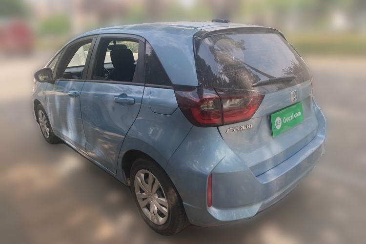 Used Honda Fit 2021 1.5L CVT Trend Edition Rear Left 45 Deg