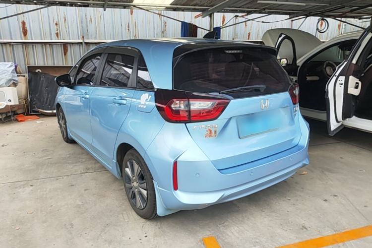 Used Honda Fit 2021 1.5L CVT Trendy Sports Edition Rear Left 45 Deg