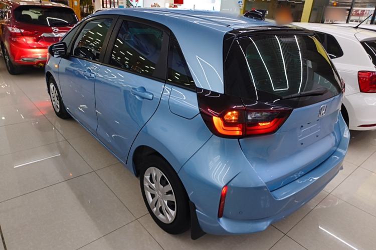 Used Honda Fit 2021 1.5L CVT Trendy Sports Edition Rear Left 45 Deg