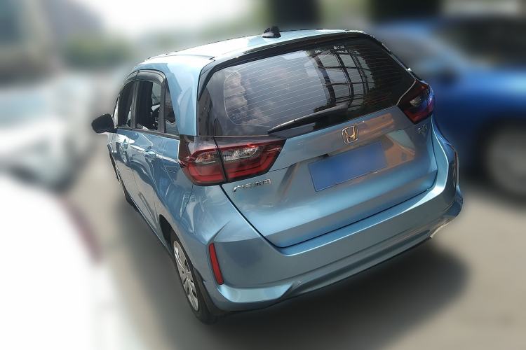 Used Honda Fit 2021 1.5L CVT Trend Edition Rear Left 45 Deg