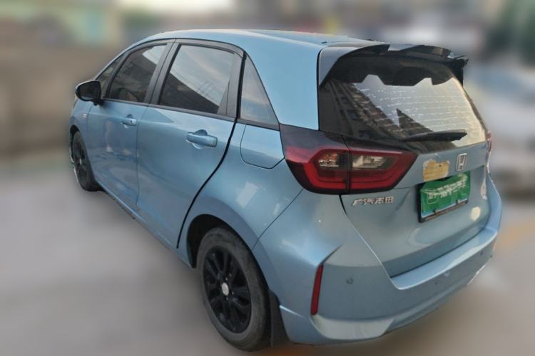 Used Honda Fit 2021 1.5L CVT Trend Edition Rear Left 45 Deg